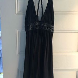 Black mini sky dress